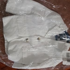 Toddler boys white Linen Blazer